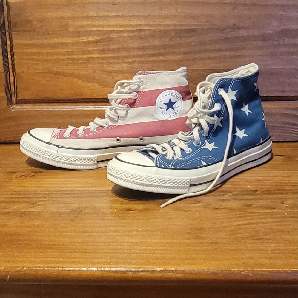 Converse Chuck Taylor All Star 70 High American Flag shoes Size 9 Mens Size 11 W